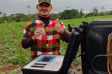 西班牙穆爾西亞農(nóng)場引進恒美土壤養(yǎng)分檢測儀